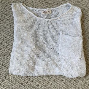 hollister white long sleeve